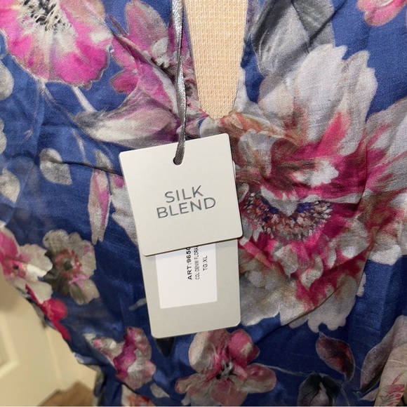 NWT Silk Blend Women Dress Size XL - Picture 9 of 9